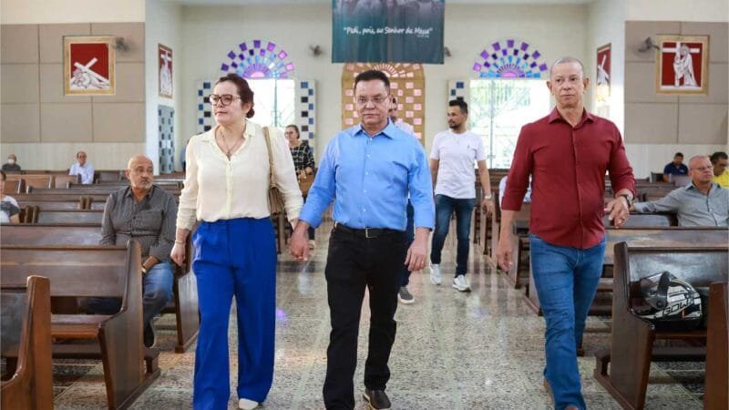 Botelho abre campanha com pedido bênção a Deus, inauguração de comitê e gravação de entrevista