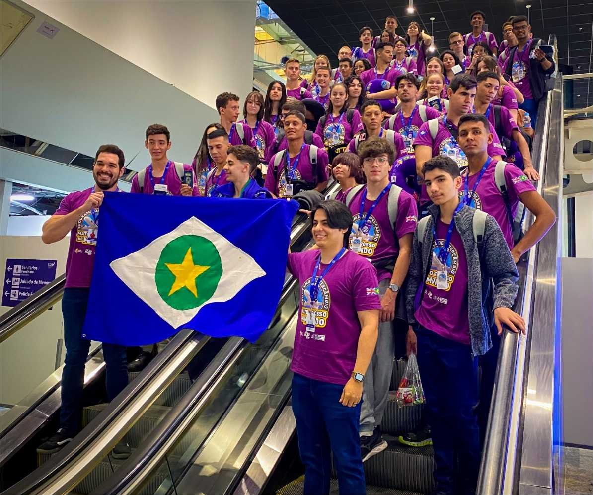 Estudantes da rede estadual selecionados para o 2º Intercâmbio MT no Mundo viajam no dia 05 de outubro