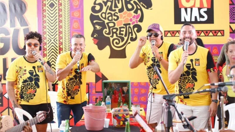 Inácio Rios e Mosquito são os destaques do Samba das Pretas em Cuiabá