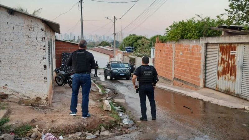 Operação da Polícia Civil mira grupo envolvido com tráfico de drogas em diversos bairros de Cuiabá