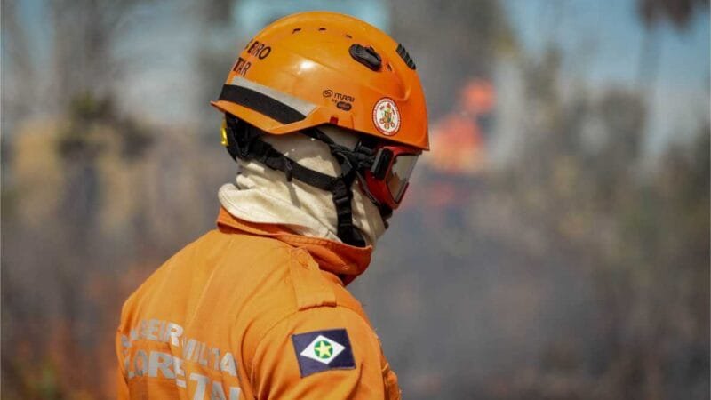 Corpo de Bombeiros combate 19 incêndios florestais em MT nesta terça-feira (13)