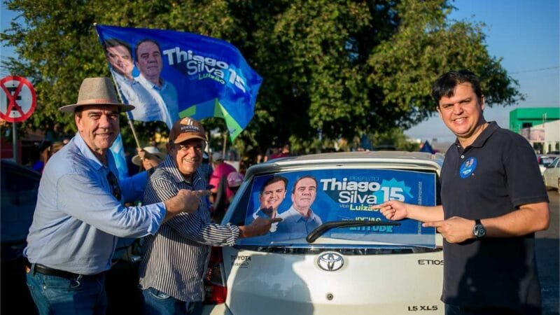 Thiago Silva e Luizão mostram força e realizam adesivaço com mais de 600 veículos