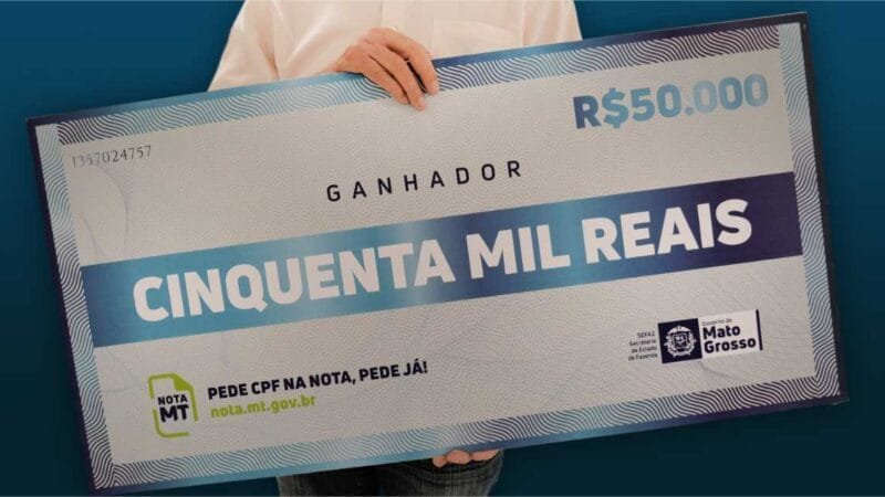 Sefaz realiza sorteio do Nota MT em Primavera do Leste nesta quinta-feira (08)