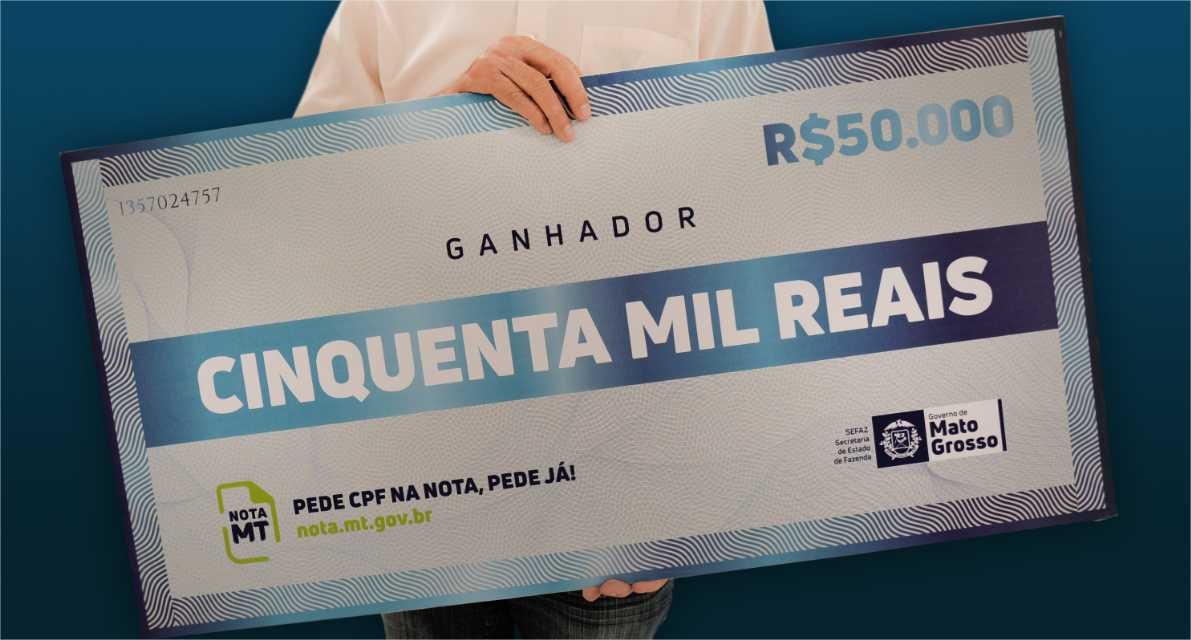 Sefaz realiza sorteio do Nota MT em Primavera do Leste nesta quinta-feira (08)