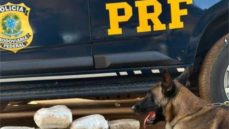 PRF apreende 18 kg de drogas em operação na região de Poxoréu, Mato Grosso