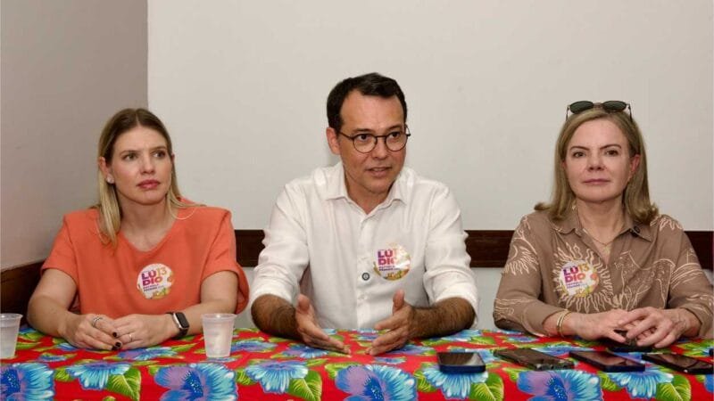 Gleisi Hoffmann destaca a importância de Rafaela Fávaro como vice de Lúdio para contribuir com políticas públicas para mulheres