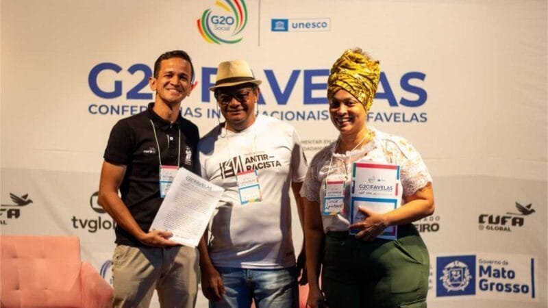 MT realiza conferência do G-20 Favelas e apresenta demandas