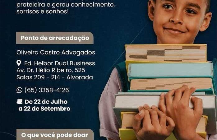 Doação de livros infantis