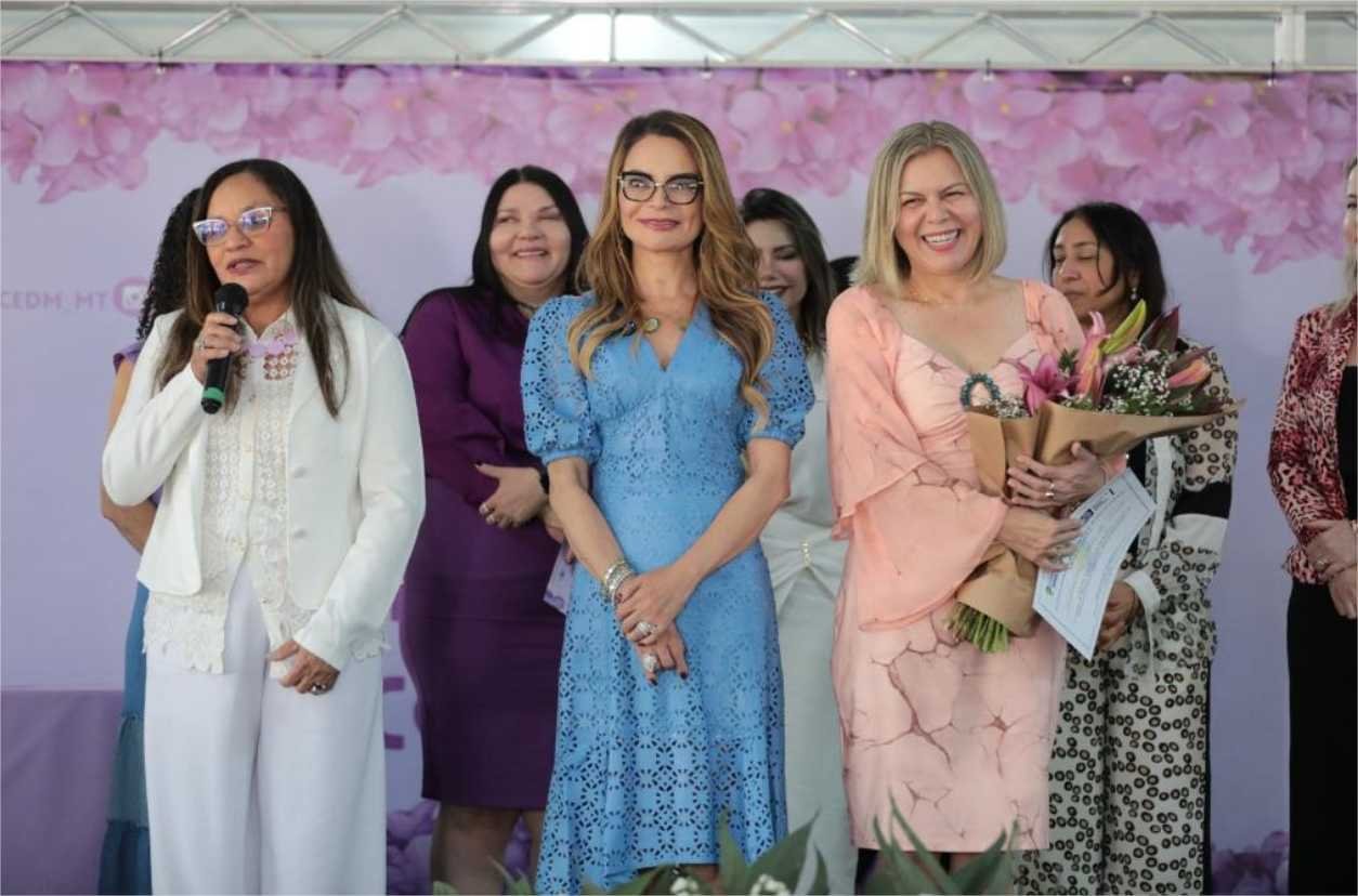 Prêmio Ruth Marques destaca primeira-dama do Estado por seu impacto positivo na vida das mulheres em MT