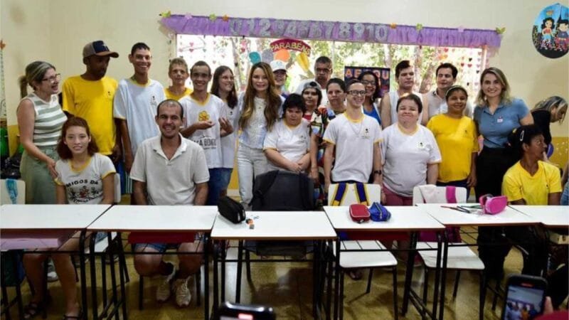 Primeira-dama de MT participa do Mutirão da Cidadania em Juara e reforça apoio à educação especial