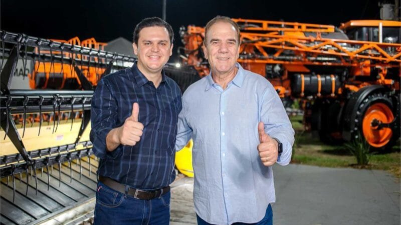 Thiago e Luizão destacam importância da Exposul para fomentar a economia em Rondonópolis