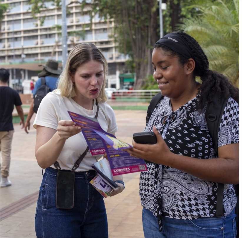 Rafaela Fávaro apresenta a comerciantes propostas de Lúdio para requalificar o Centro de Cuiabá