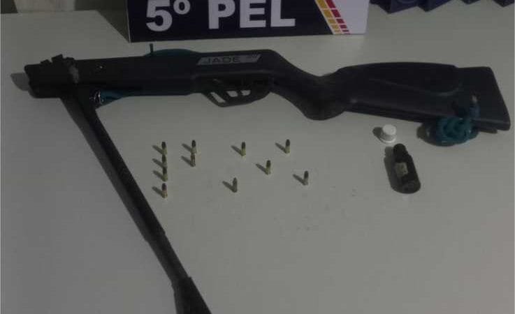 Homem é preso por posse ilegal de arma de fogo em Nova Bandeirantes