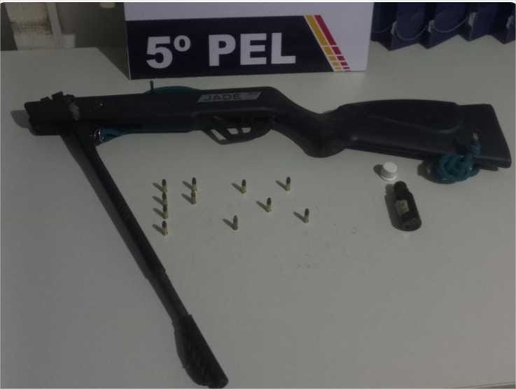 Homem é preso por posse ilegal de arma de fogo em Nova Bandeirantes