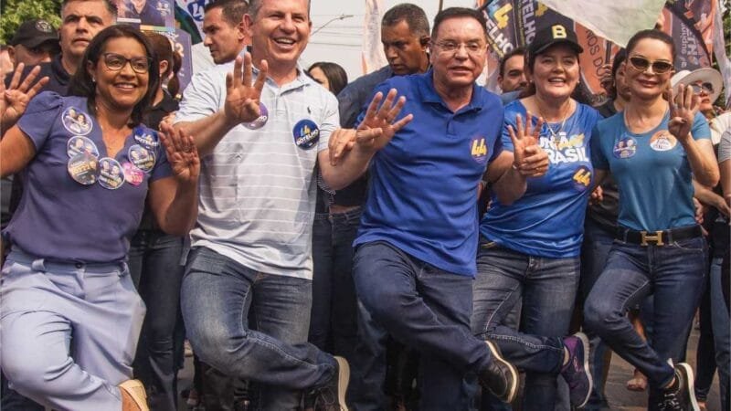 Virgínia participa de arrastão no final de semana e destaca qualidades de Sônia Botelho para ser primeira-dama de Cuiabá