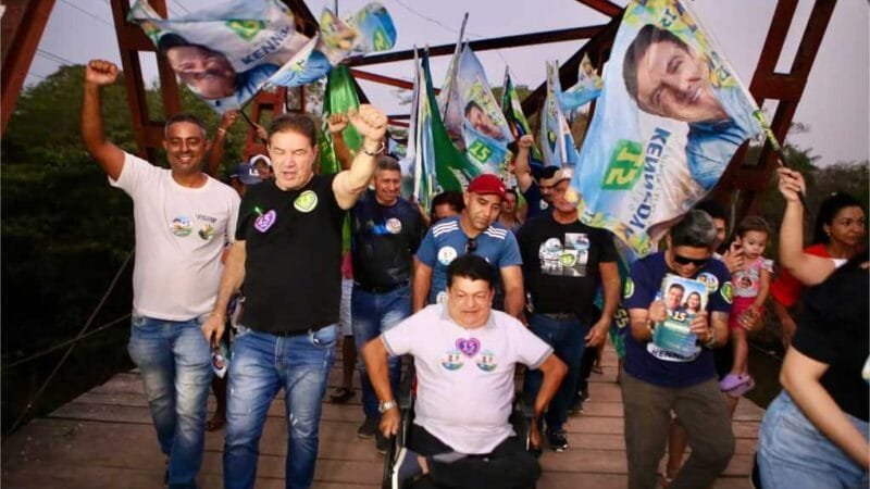 Caminhada do 15 vai até o Distrito da Guia para levar o nome de Kennedy como futuro prefeito de Cuiabá