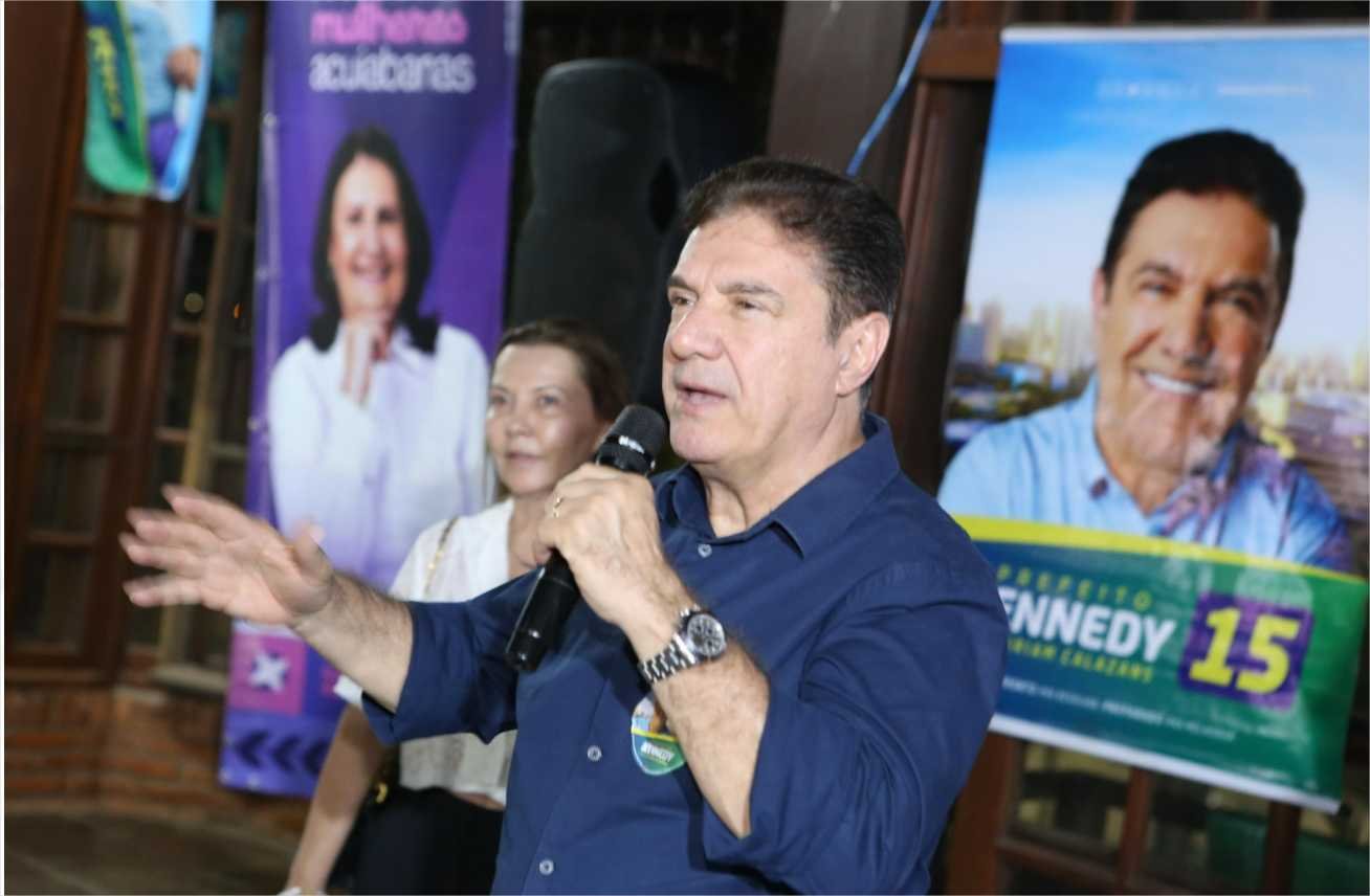 Kennedy debate políticas sociais com eleitores e faz compromisso de lutar para rever lei que tira quase R$ 100 milhões por ano de Cuiabá
