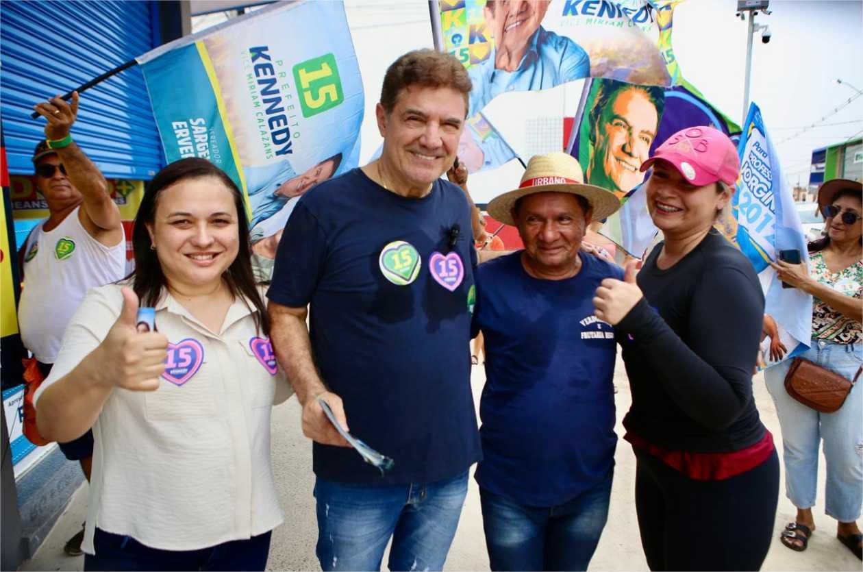 Moradores do Pedra 90 declaram apoio a Kennedy: “está comprometido com o povo”