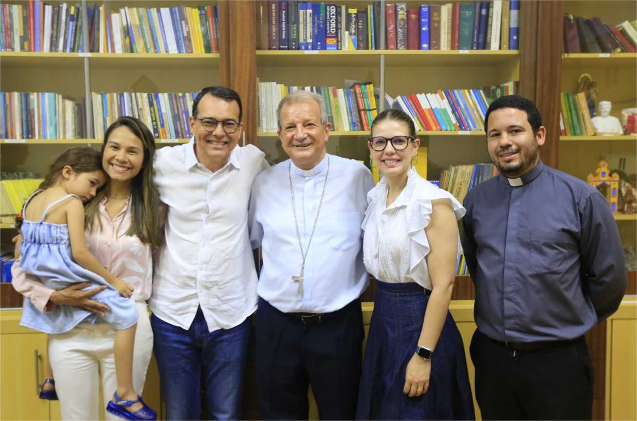 Arcebispo de Cuiabá e Lúdio conversam sobre propostas para melhorar a vida da população