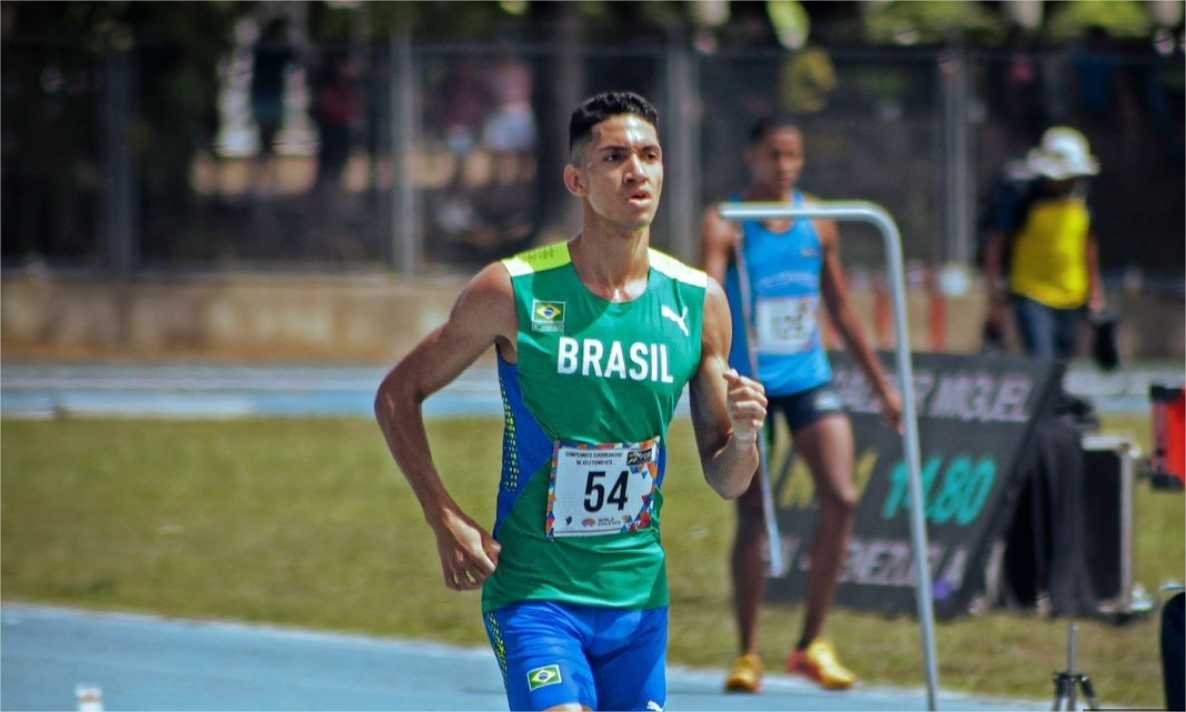 Atleta bolsista do Governo de MT é campeão no Campeonato Sul-Americano de Atletismo