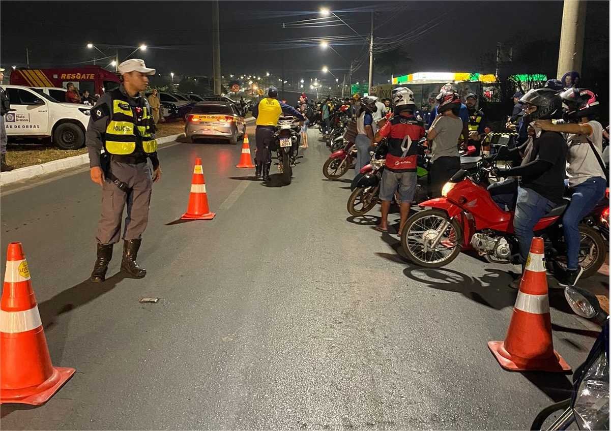 Operação identifica 28 condutores sem CNH e termina com remoção de 79 motocicletas
