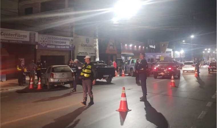 Operação Lei Seca termina com 9 autuações criminais em avenida central de Várzea Grande