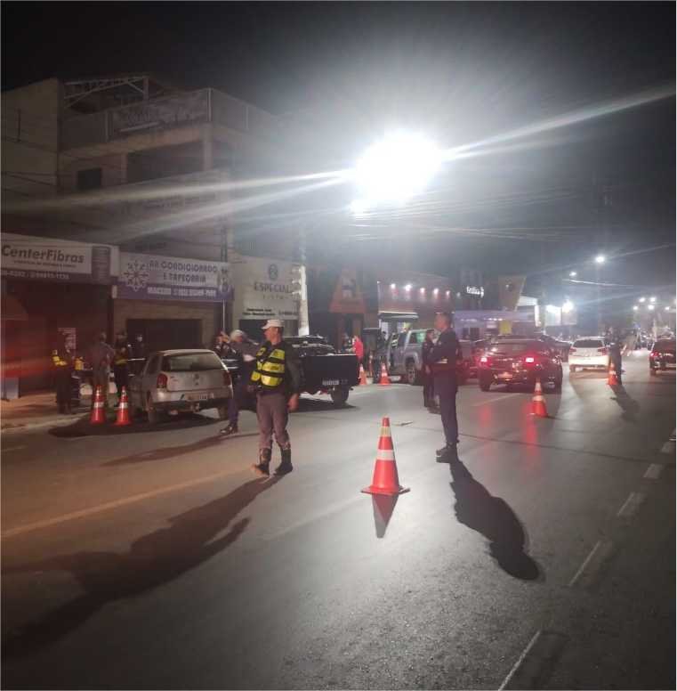 Operação Lei Seca termina com 9 autuações criminais em avenida central de Várzea Grande