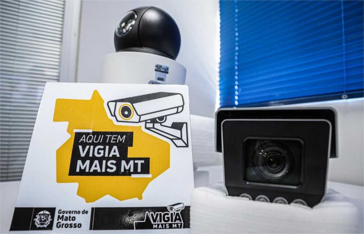 Sete mil câmeras do Vigia Mais MT irão reforçar segurança das Eleições Municipais de 2024