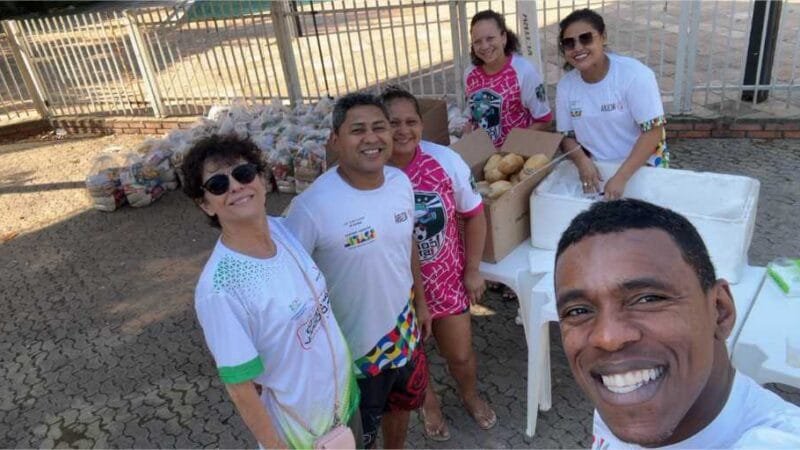 Copas S18 arrecada cestas básicas para mais de 54 famílias