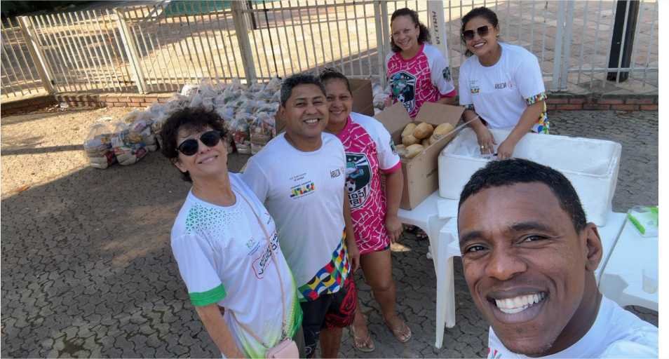 Copas S18 arrecada cestas básicas para mais de 54 famílias