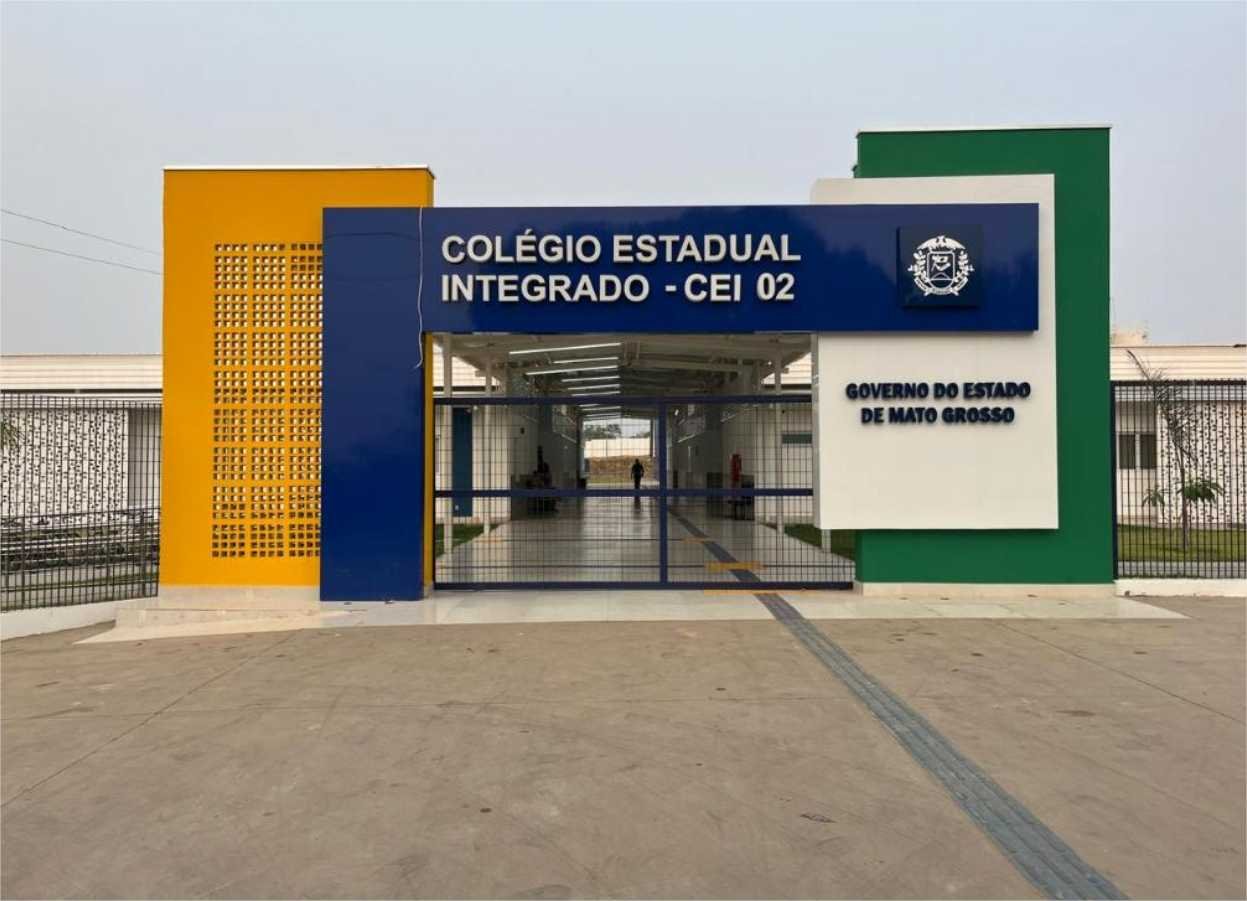 Governo de MT inaugura segundo Colégio Estadual Integrado em Cuiabá nesta sexta-feira (27)