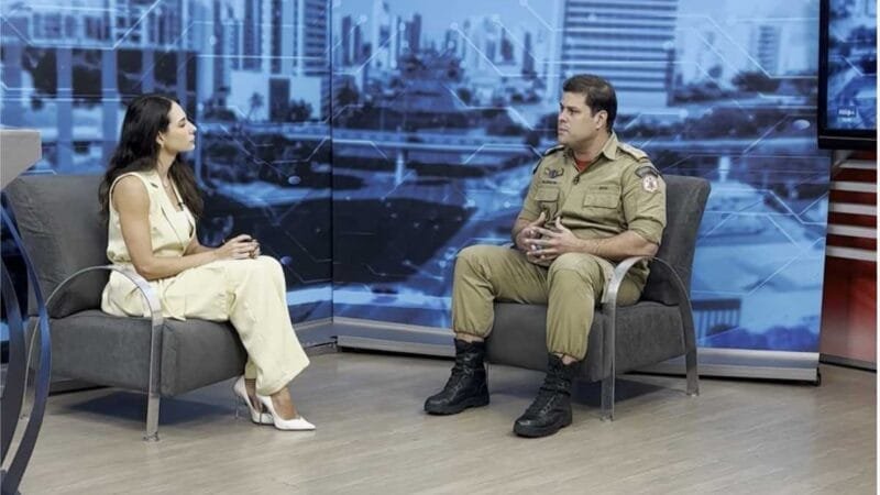 “O cenário é desafiador: existe uma seca severa e as pessoas precisam parar de fazer uso do fogo”, orienta comandante-geral do Corpo de Bombeiros