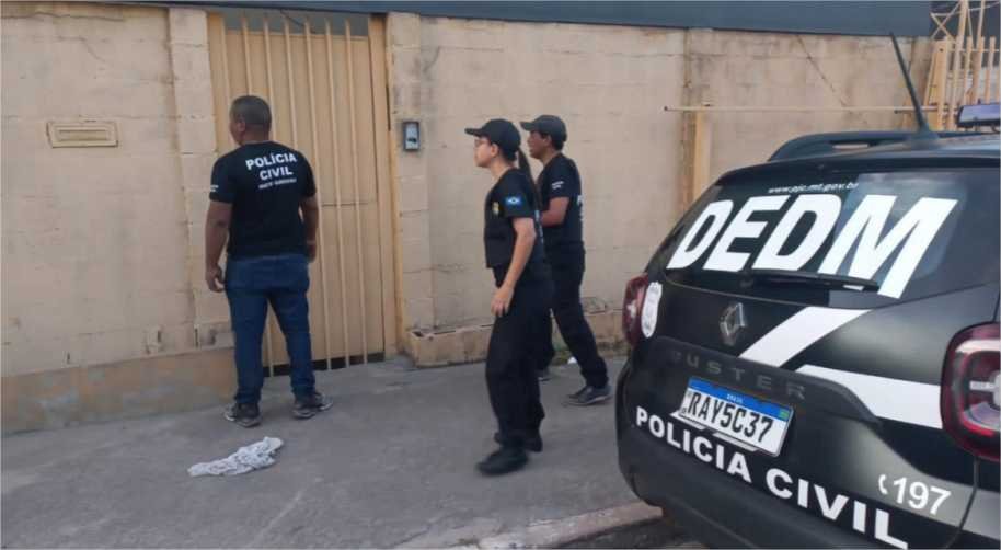 Condenado por estupro de vulnerável contra a enteada em Sinop é preso em Cuiabá