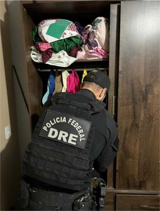 Polícia Federal cumpre ordem judicial contra traficante em VG