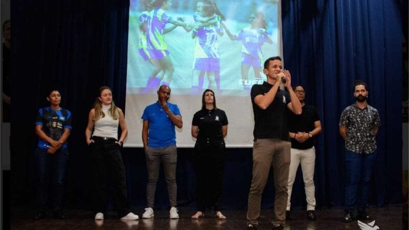 Lançamento da Taça das Favelas MT 2024 lota anfiteatro do Liceu Cuiabano