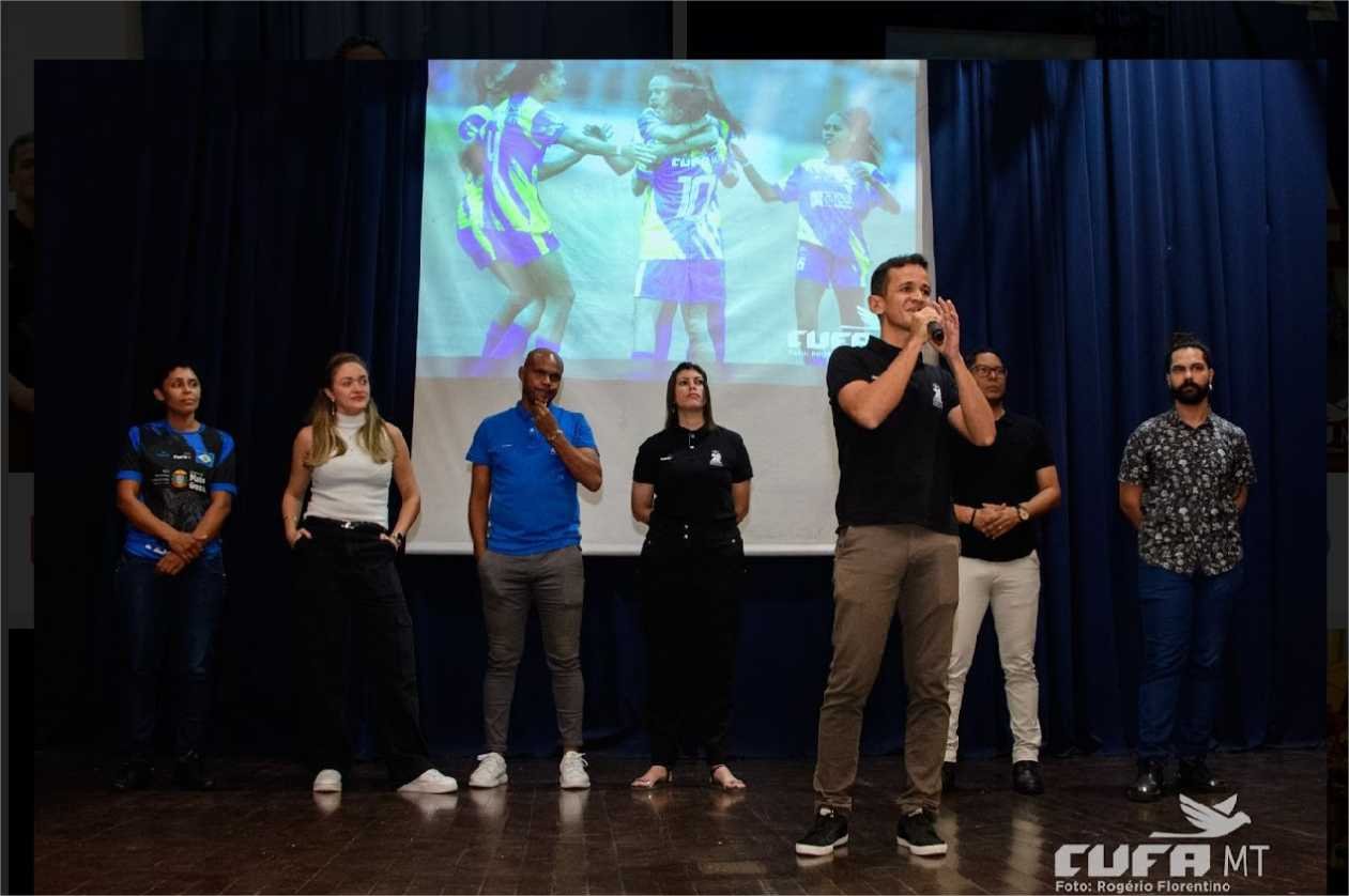 Lançamento da Taça das Favelas MT 2024 lota anfiteatro do Liceu Cuiabano