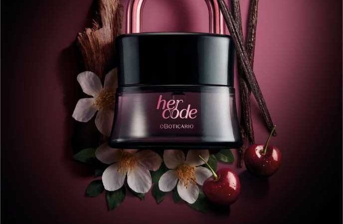 O Boticário apresenta Her Code Touch, fragrância que inspira o prazer feminino pelo toque
