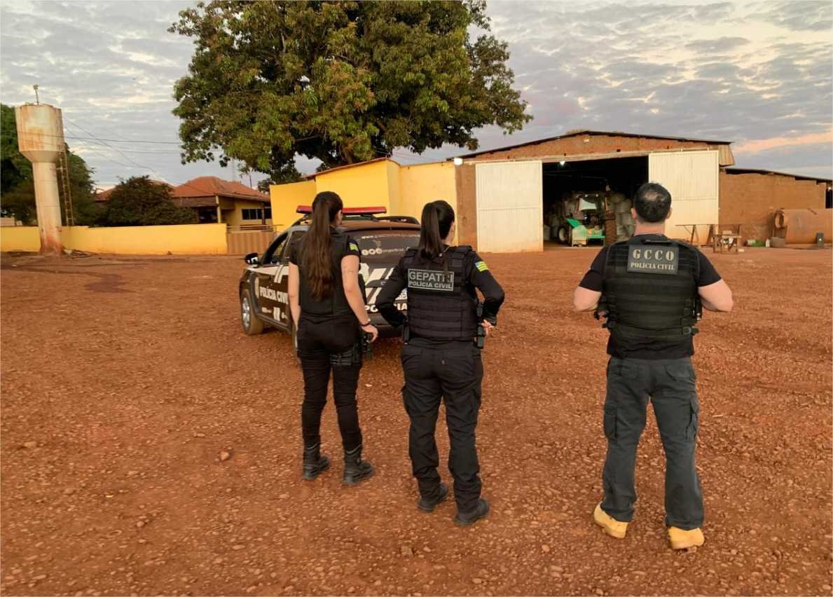 Operação Cerco Verde mira fazendeiro que financiava organização criminosa especializada em furto de defensivos