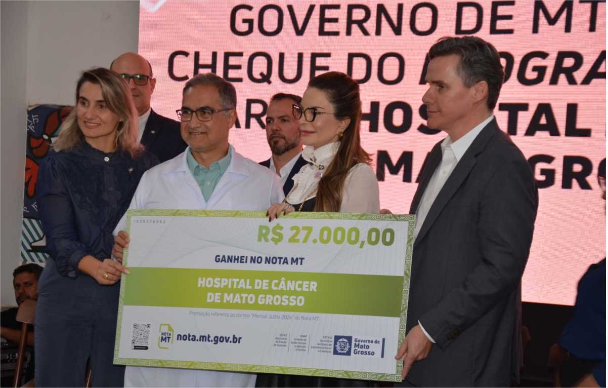 Recursos do Nota MT contribuem para atendimento e tratamento de pessoas com câncer no Estado