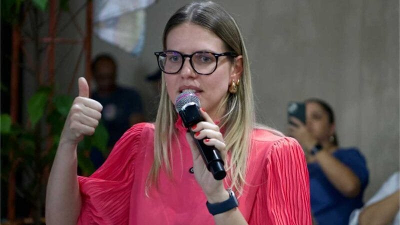 Rafaela Fávaro apoia jovens que querem empreender em Cuiabá