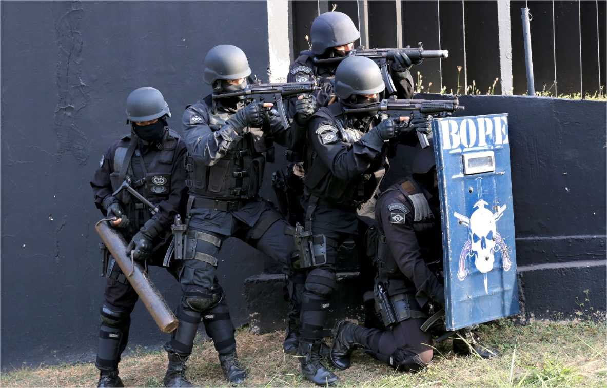 Bope realiza simulação de roubo com reféns nesta quarta-feira (11) em Cuiabá