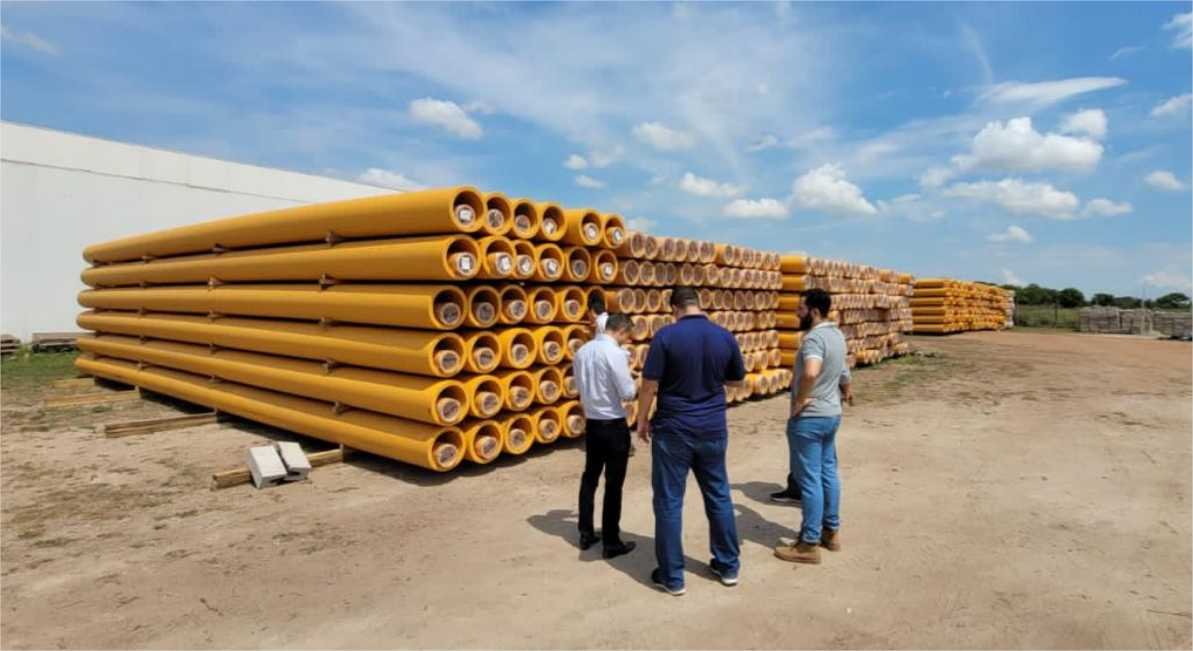 Executado pelo Governo de MT, obra do gasoduto atinge 99% de execução em Cuiabá