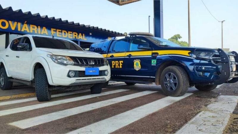 PRF recupera caminhonete furtada no Rio de Janeiro e emociona proprietário