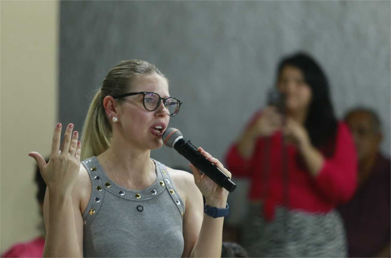 Rafaela Fávaro destaca propostas de Lúdio para cursinhos populares pré-Enem e pré-vestibular