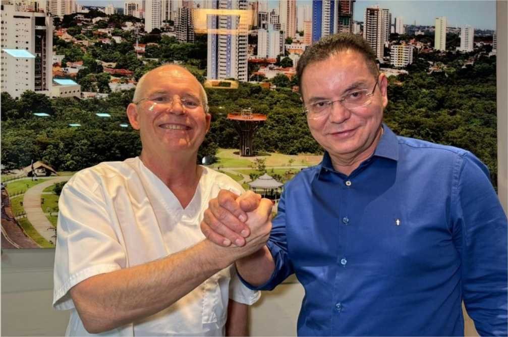 Governador destaca experiência de Dr. Marcelo Sandrin para resolver a Saúde em Cuiabá