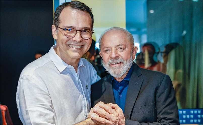 Na TV, Lula garante parceria com Lúdio para trazer obras e ações para mudar Cuiabá