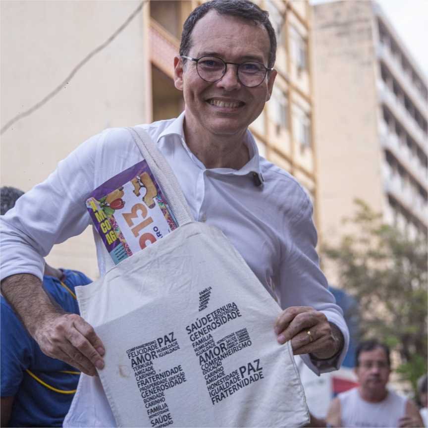 Lúdio destaca parceria com igrejas e assume compromisso com valores cristãos