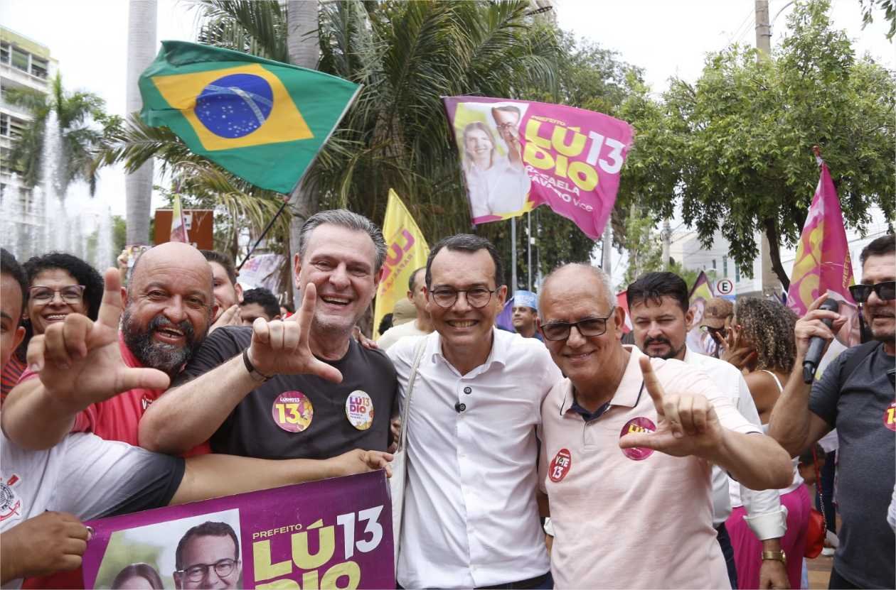 Lúdio percorre toda Cuiabá e encerra campanha com grande carreata
