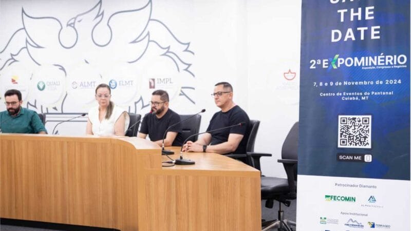 Em palestra, organizadores destacam importância econômica da mineração e compromisso ambiental