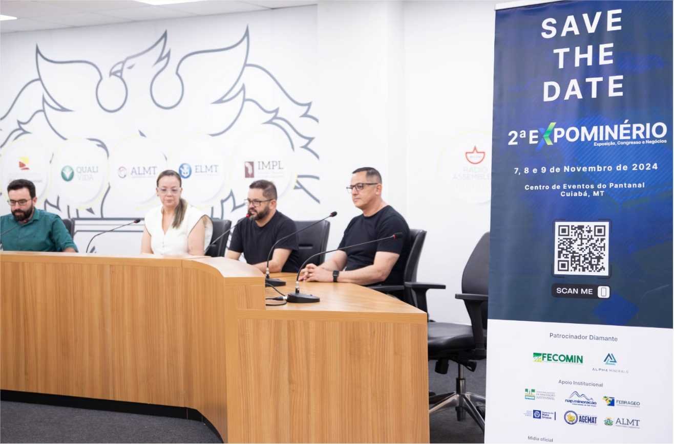 Em palestra, organizadores destacam importância econômica da mineração e compromisso ambiental